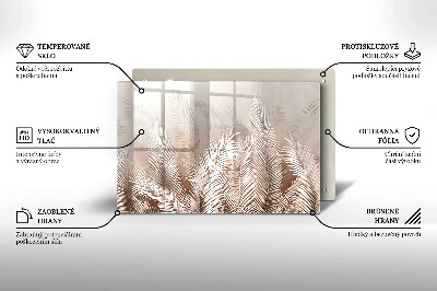 Base para velas de cemitério Vegetação de folhagem boho