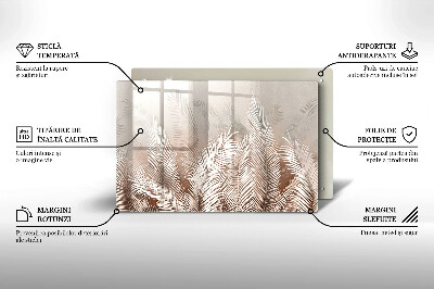 Base para velas de cemitério Vegetação de folhagem boho