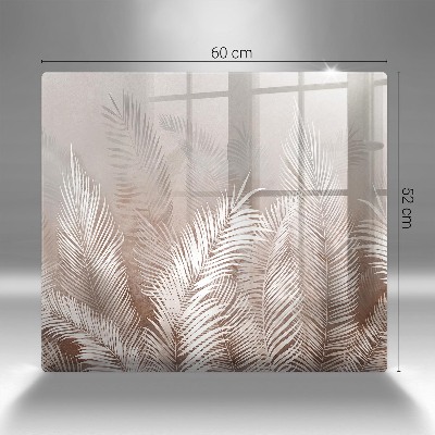 Base para velas de cemitério Vegetação de folhagem boho