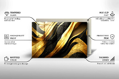 Base para velas de cemitério Abstração elegante