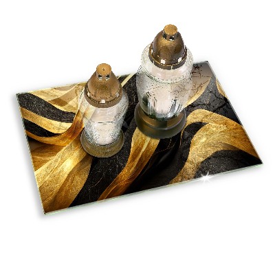 Base para velas de cemitério Abstração elegante