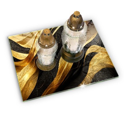 Base para velas de cemitério Abstração elegante