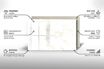 Base para velas de cemitério Pedra de mármore elegante