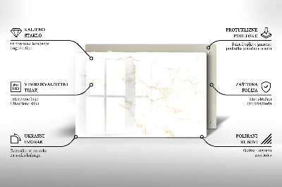 Base para velas de cemitério Pedra de mármore elegante