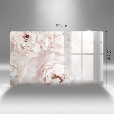 Base para velas de cemitério Peônias pastéis