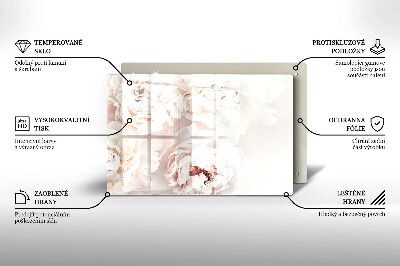 Base para velas de cemitério Peônias pastéis