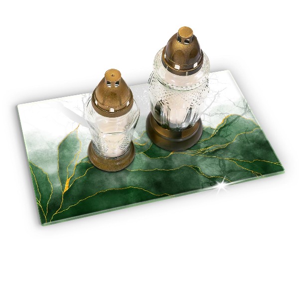 Base para velas de cemitério Natureza abstrata