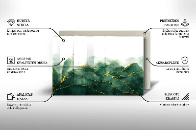 Base para velas de cemitério Natureza abstrata