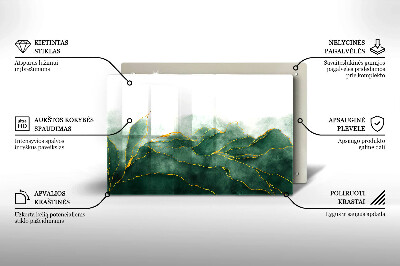Base para velas de cemitério Natureza abstrata