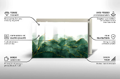 Base para velas de cemitério Natureza abstrata