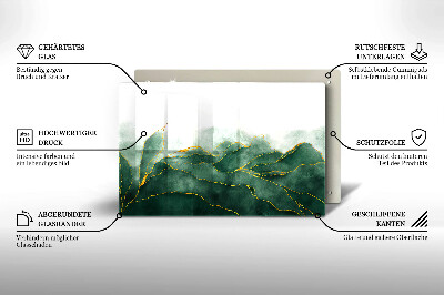 Base para velas de cemitério Natureza abstrata