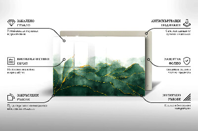 Base para velas de cemitério Natureza abstrata