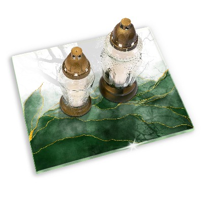 Base para velas de cemitério Natureza abstrata