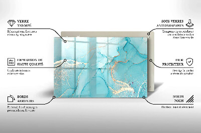 Base para velas de cemitério Pedra abstrata