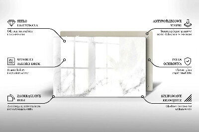 Base para velas de cemitério Mármore moderno