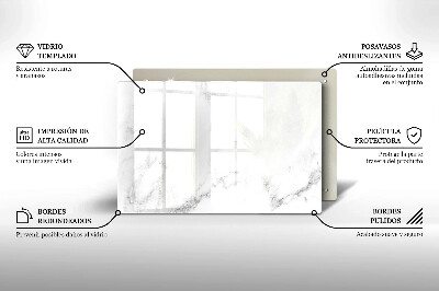 Base para velas de cemitério Mármore moderno