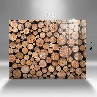 Base para velas de cemitério Troncos de árvores