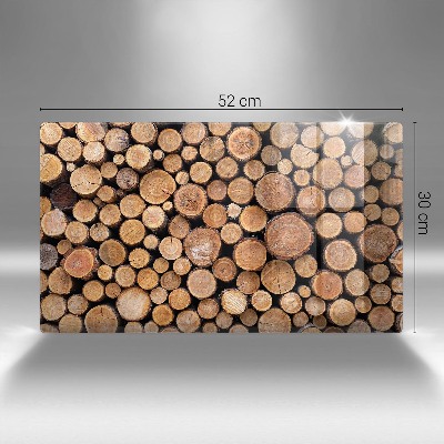 Base para velas de cemitério Troncos de árvores