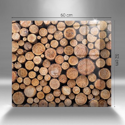 Base para velas de cemitério Troncos de árvores