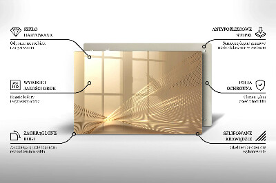 Base para velas de cemitério Abstração moderna