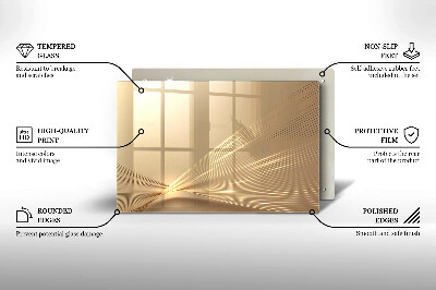 Base para velas de cemitério Abstração moderna
