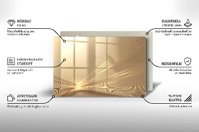 Base para velas de cemitério Abstração moderna