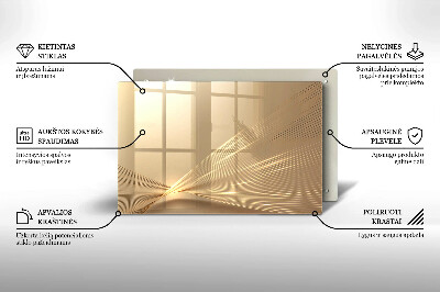 Base para velas de cemitério Abstração moderna