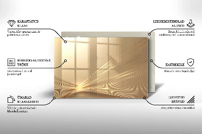 Base para velas de cemitério Abstração moderna