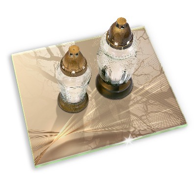 Base para velas de cemitério Abstração moderna