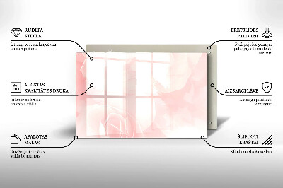 Base para velas de cemitério Fundo de rosas pastel