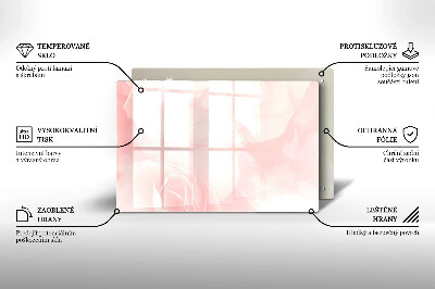 Base para velas de cemitério Fundo de rosas pastel