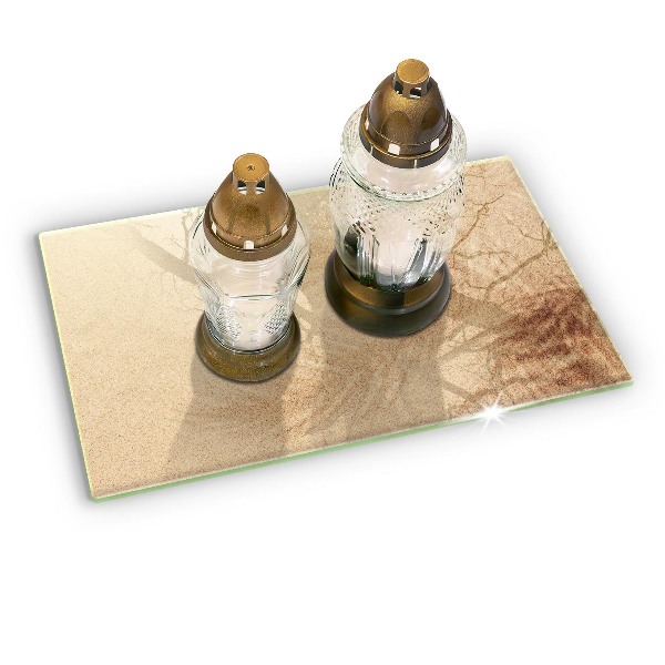 Base para velas de cemitério Areia