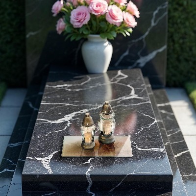 Base para velas de cemitério Areia