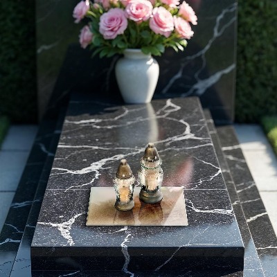 Base para velas de cemitério Areia