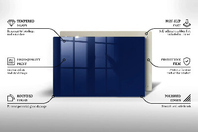 Base para velas de cemitério Cor azul