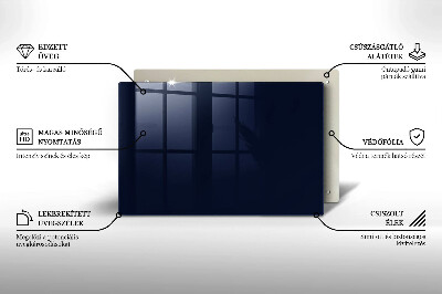 Base para velas de cemitério Cor azul marinho