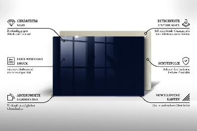 Base para velas de cemitério Cor azul marinho