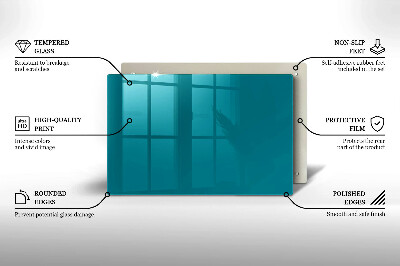 Base para velas de cemitério Cor turquesa