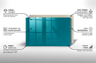 Base para velas de cemitério Cor turquesa