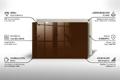 Base para velas de cemitério Cor marrom