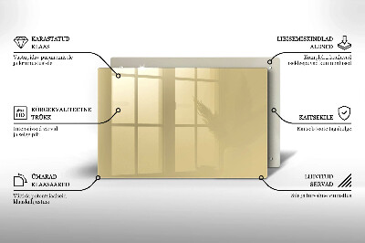 Base para velas de cemitério Cor bege