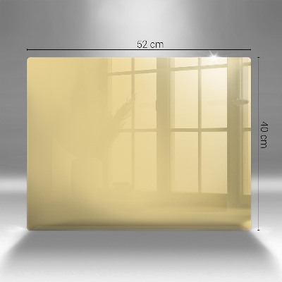 Base para velas de cemitério Cor amarela