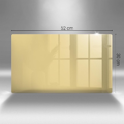 Base para velas de cemitério Cor amarela