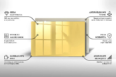 Base para velas de cemitério Cor amarela