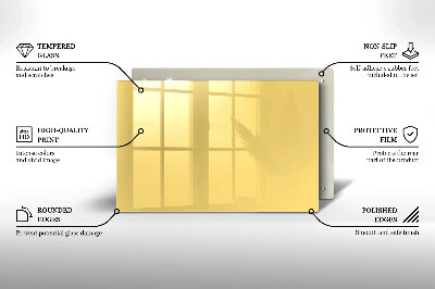 Base para velas de cemitério Cor amarela