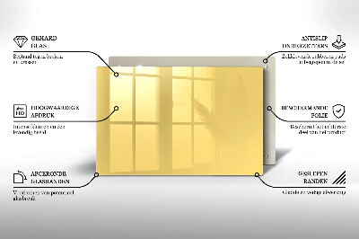 Base para velas de cemitério Cor amarela