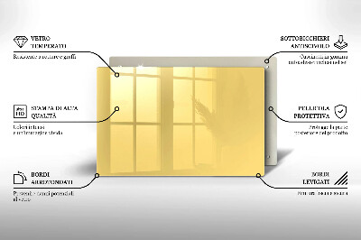 Base para velas de cemitério Cor amarela