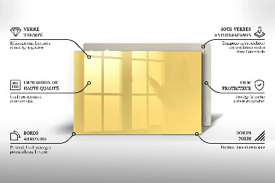 Base para velas de cemitério Cor amarela