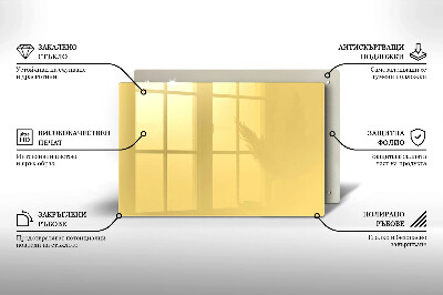 Base para velas de cemitério Cor amarela