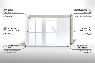 Base para velas de cemitério Cor branca